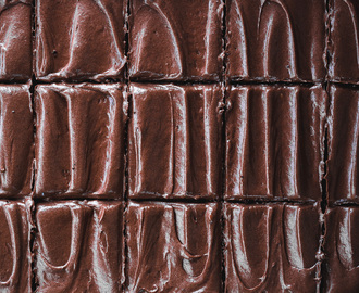 Saftig Chokladkaka med frosting