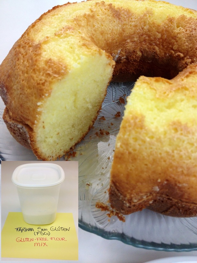 Como Fazer Mistura de Farinha Sem Glúten e receita De Bolo De Yogurte Sem Glúten - How to make a Gluten Free Flour Mix and Gluten Free Yogurt Cake