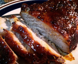 Tennessee Pork Loin – slow roasted with Jack Daniel’s and Sistah’s ‘Lasses Sauce