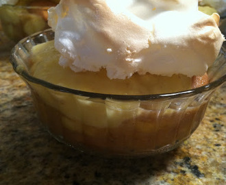 Bananas Foster Pudding - from comfort food to sexy individual desserts!