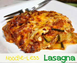 Noodle-Less Lasagna