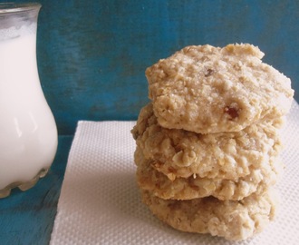 Oats Raisins Cookies | Healthy Cookies | Eggless & Butterless