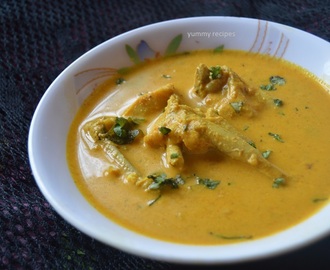 Chicken curry in badam gravy / Badhami chicken