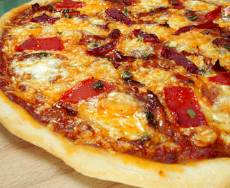 Pizza "a la gallega"  · El cocinero casero - Pasta y pizza