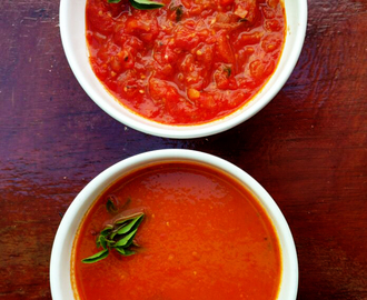 Dois molhos de tomate supimpas