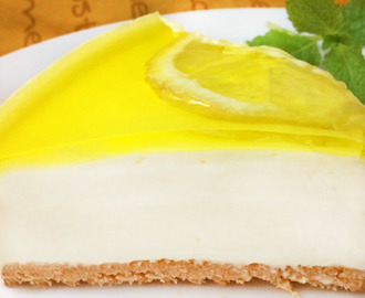 Tarta de queso y limón