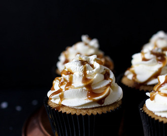 Butterscotch & mascarpone cupcakes