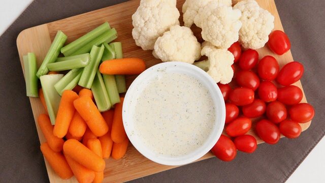 Homemade Ranch Dressing Recipe - Laura Vitale - Laura in the Kitchen Episode 906