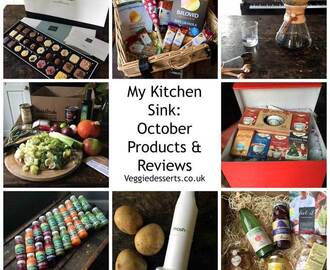 My Kitchen Sink: October’s Products and Reviews