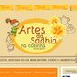Artes da Sadhia na cozinha e no ateliÃª de artesanatos