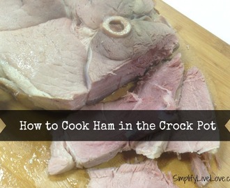 How to Cook the Perfect Ham in the Crock Pot