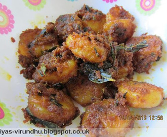 South Indian Quick & Easy Shrimp/Prawn Fry