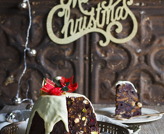 No-Bake Chocolate Christmas Pudding