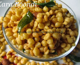 Kara Boondi/Bhoondhi – Easy Diwali Snacks