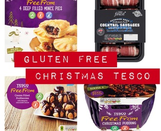 What Gluten Free Christmas Products are Tesco selling this year?