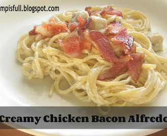 Recipe for Chicken Bacon Alfredo