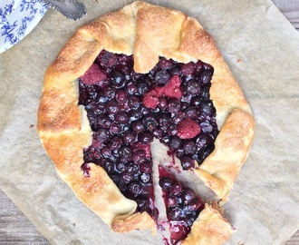 Blueberry, Raspberry and Blackberry Galette