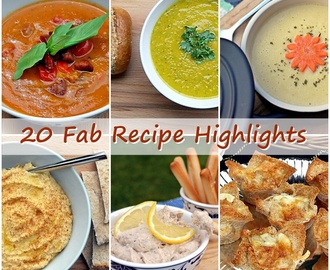 20 Fab Recipe Highlights for my 3rd Anniversary