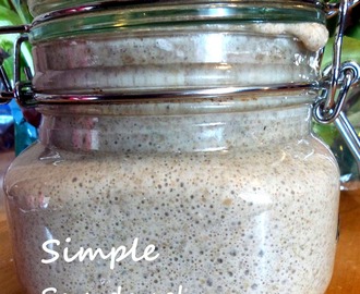 Simple Four Day Sourdough Starter... that might just change your life!