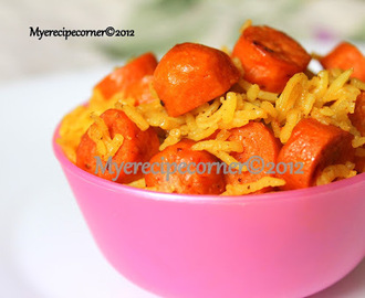 Chicken Sausage Indian Recipes - Masala Rice