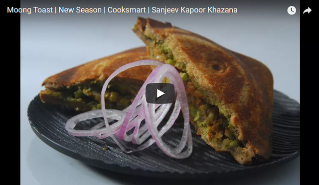 Moong Toast Recipe Video