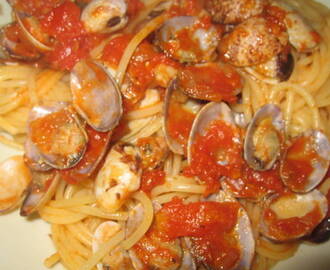 Seafood! Spaghetti alle Vongole Rosso