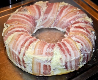 Húsvéti gasztroblogger kampány receptjei: Baconos tőkehal mascarponés gorgonzolával, párolt zöldséggel
