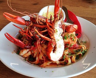 Eat More Fish: Grilled Marron With King Prawn Tagliatelle