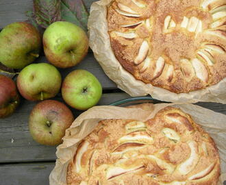 Bagt æblekage