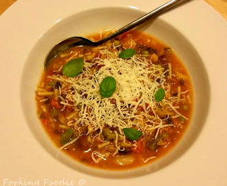 Chunky Minestrone Soup (includes Thermomix and Instant Pot Pressure Cooker instructions)