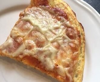 "Szénhidrátmentes" light paleo karfiol pizza