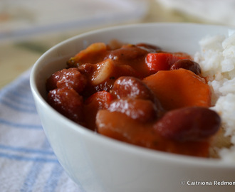 Vegetarian Bean Chilli With Rice – Recipe