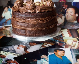 Layer cake de Nutella y Ferrero Rocher ¡¡FELIZ NAVIDAD!!