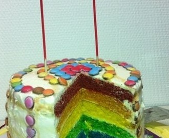 Mission: Rainbow Cake - wir backen einen Regenbogenkuchen