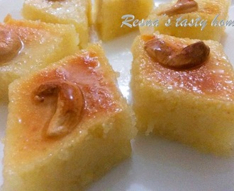 Basbousa - an Arabic sweet