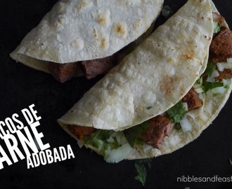 Tacos de Carne Adobada