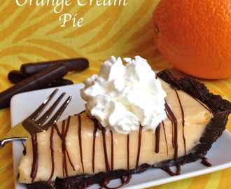 Chocolate Orange Cream Pie