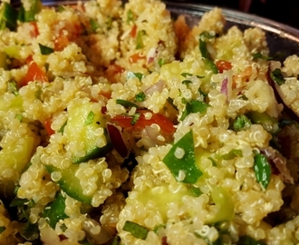 Tabbouleh kvinoalla – Quinoa tabbouleh