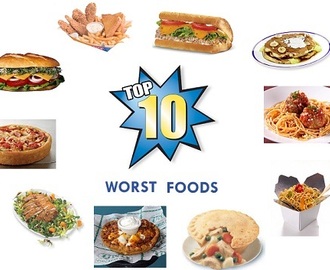 Top 10 Worst Restaurant Foods