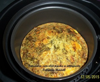Omelete de couve na Fritadeira sem óleo AirFryer