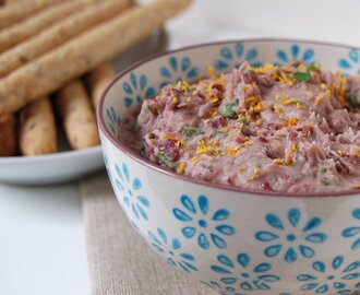 Tartinade aux haricots rouges