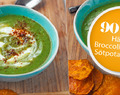 90 kcal – 5 2 dieten soppa – Härlig broccolisoppa med sötpotatischips