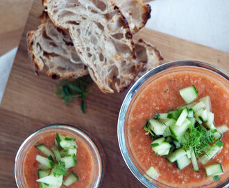Gazpacho – Kold tomatsuppe
