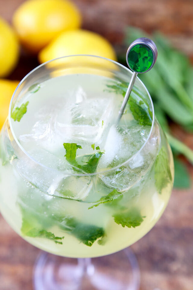 Mint Lemonade Recipe (Low Sugar)