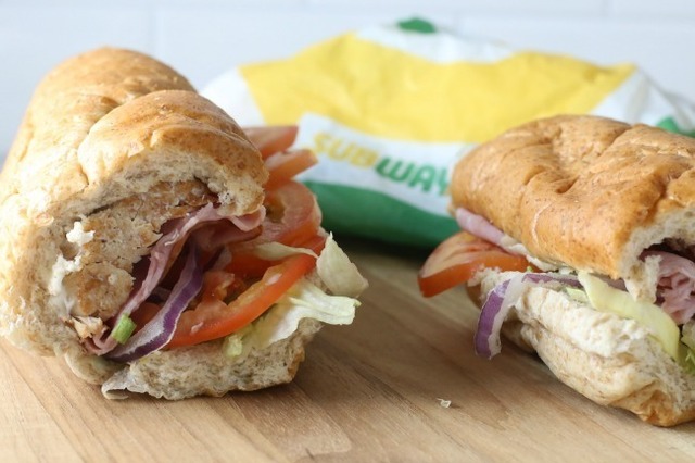 Subway Rotisserie-Style Chicken sandwich