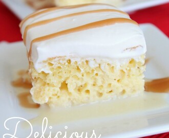 Delicious Tres Leches Cake by Six Sister’s Stuff