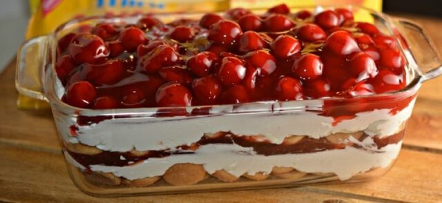 Cseresznyés krémes csoda! Könnyed sütés nélküli finomság!