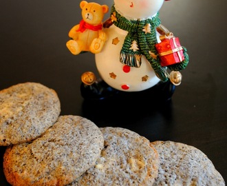 Weihnachtsbäckerei 5/5 - Mohn-Cookies mit weißer Schokolade, Neues in der Rubrik Drucksachen und Geschenke für mich