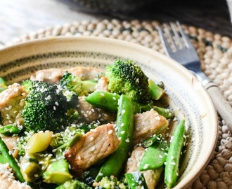 Pork And Broccoli Stir fry For Chinese New Year