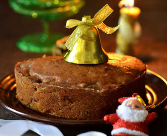 Christmas Fruit Cake / Plum Cake (No Alcohol Version) - Christmas Recipes